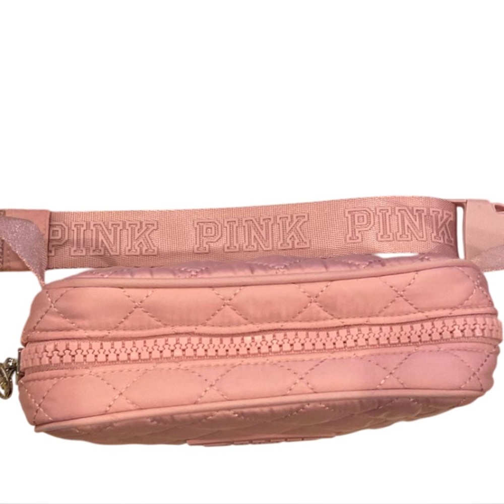 PINK Victoria's Secret Quilted Crossbody Belt Bag Fanny Pack - Picture 3 of 8